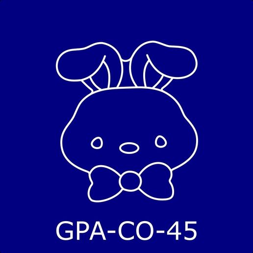 Easter bunny cookie cutter with tie in 10 cm, cutter and bell.