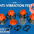 1.png TNTBA Anti-Vibration Feet 2.0 for BambuLab X1 Carbon + AMS, P1P & P1S