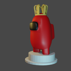 AMONGUSqueen.png Among Us queen chess piece