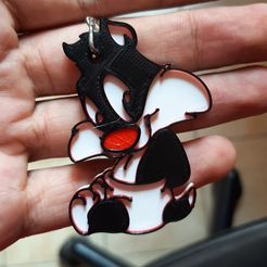 WhatsApp-Image-2023-05-24-at-15.02.24-1.jpeg 3MF file Llaveros Looney Tunes baby・3D print object to download