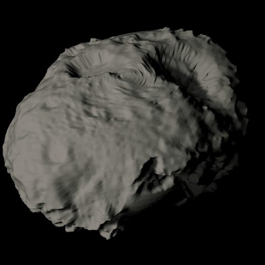 81P/Wild scaled one in eighty thousand - 3D model önizlemesi