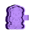 bearista.stl Coffee Bear-ista Freshie Mold