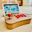 08BC16F1-1EC5-40A4-BE84-E026288D7731.jpeg Wooden Arcade Joystick Machine Arcade Stick for Home Video Games, Compatible with PC