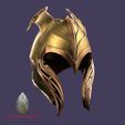 Mirkwood_3.jpg Mirkwood Elven Helmet lord of the rings 3D DIGITAL DOWNLOAD FILE
