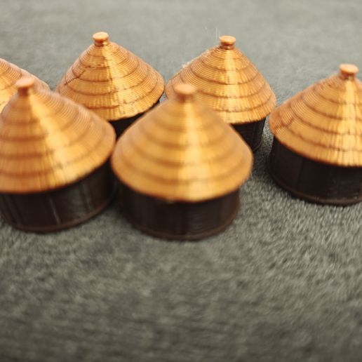 🏝️ Dahan — Spirit Island Tribal Hut Token (2-Colour, AMS Split-to-Parts ...