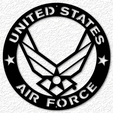 project_20230530_0225394-01.png Us Air Force wall art united states Air Force wall decoration 2d art