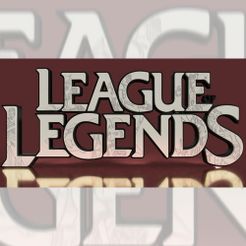 leyend.jpg 3D file League of Legends lamp・3D print design to download