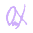 xo.stl XO The Weeknd Logo