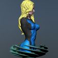 Preview07.jpg Invisible Woman Bust - Fantastic Four 3D print model
