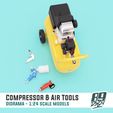 2.jpg Air Compressor & air tools for workshop diorama 1:24