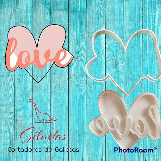 Corazon-love.jpeg Love Heart Cookie Stamp Cutter