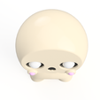 Bone-Head-top.png 3D Printable Cute Bonehead Skeleton Figure STL - Ideal for Personal & Commercial Crafting