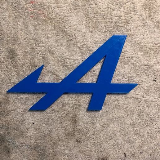 Alpine Logo 3D model