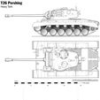 draft.jpg Medium Tank M26 Pershing (US, WW2, Korean+Vietnam war)
