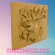 2.png Deer head,3D MODEL STL FILE FOR CNC ROUTER LASER & 3D PRINTER