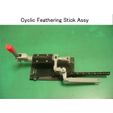 03-Cyclic-Feather-Lever01.jpg MRH Control Sticks, for Helicopter, Fully Articulated Type