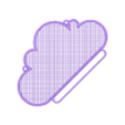 cloud.stl Файл STL подставка для украшений - облако・Модель 3D-принтера для загрузки