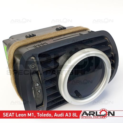 SEAT Leon M1, Toledo, Audi A3 8L 1.jpg Air Vent Gauge Pod, 52mm, Fits  Audi A3 8L Driver side "Arlon Special Parts"