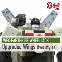 wheeljack-wings-cults.jpg STL file WFC:Earthrise Wheeljack Wings・3D printer model to download