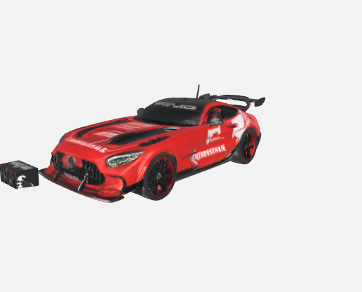 ミニカー Mercedes-AMG GTR official FIA safety car 1:24 Mercedes Benz AMG GTR F1 Safety Car Alloy Supercar