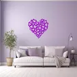 Mockup-5.webp Heart made of Hearts Wall Art