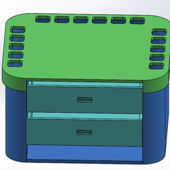 Screenshot_1.png STL file Desk office box for pens and supplies・3D printing idea to download, mikel_98