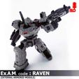 7.jpg Armored Core Last Raven Mecha  3DPrint Articulated Action Figure