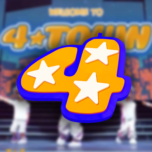 Turning Red Inspired - 4-Town Pendant & Keychain 3D model