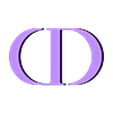 dior logo_stl.stl Dior logo