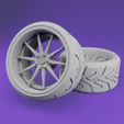 rohana_main_3.jpg Rohana RC10 style - Scale Model Wheel set - 19-20" - Rims and Tyre