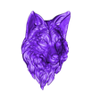 Wolf.stl Animal Head