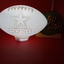 IMG_20230928_121310445.jpg Dallas Cowboys 3D NFL FOOTBALL TEALIGHT
