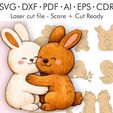 cute-animals-in-love-rabbit-dog-cat-birds-san-valentin-day-1b.jpg Animales enamorados - Vectores para corte láser
