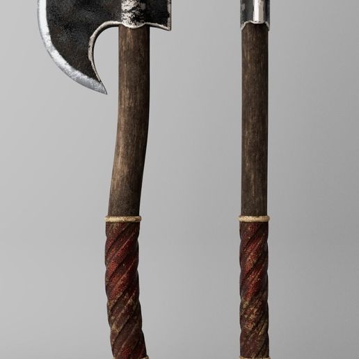 Seljuk, Axe fight wepan 3D model