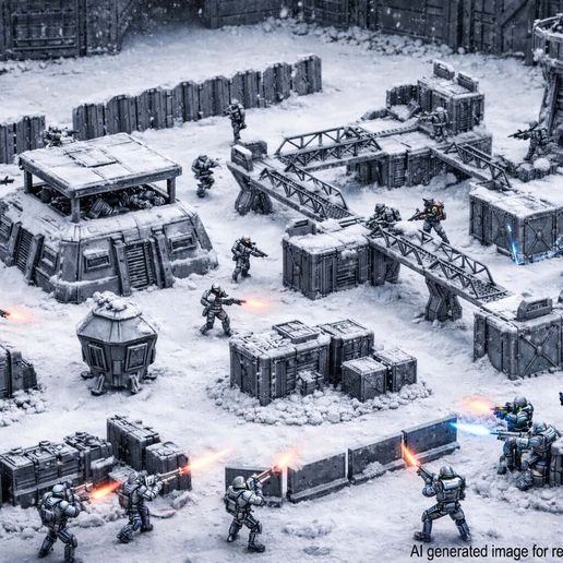 🆓 Modular Sci Fi Outpost. No supports needed! Free commercial license ...