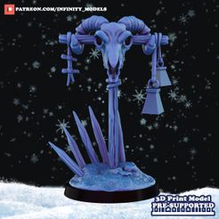 Grasping_vine_render0-копия.jpg Archivo STL gratis Krampus Totem - Miniaturas de mesa・Plan de la impresora 3D para descargar