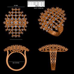 1.jpeg Fichier STL Anneau Dimaond・Modèle à télécharger et à imprimer en 3D
