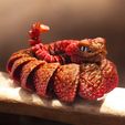 articulatedsnake.jpg Articulated Rattlesnake With Fangs - Flexi snake