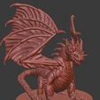 dragon.JPG Archivo STL gratuito Dragón azul para juego de rol de mesa de 28 mm・Objeto imprimible en 3D para descargar