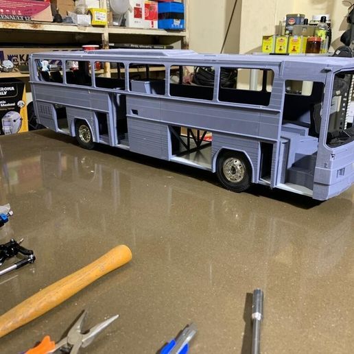 bus mercedes trucks 3D model