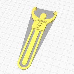 J-Alvarez-9-Qatar.jpg STL file Bookmark Julián Álvarez (9) Qatar 2022・3D printer design to download