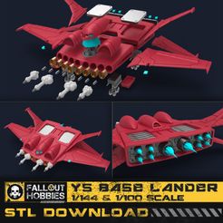 g OQ od _ a Glen YS BASE {HOBBIES EVP ay 3D-Datei YS Base Lander・3D-druckbares Modell zum Herunterladen, FalloutHobbies