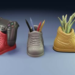 foto1.jpg Archivo STL Air Jordan holder・Modelo para descargar e imprimir en 3D