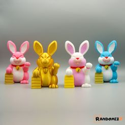 1.jpg 3D file Maneki Usagi (Lucky Rabbit)・Model to download and 3D print