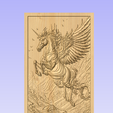 Screenshot-2025-06-12-151650.png Winged Unicorn STL Relief – Majestic Fantasy CNC Carving Design