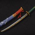 Render1.jpg - The Legend of Zelda Tears of The Kingdom: Gloom Sword from Ganondorf -
