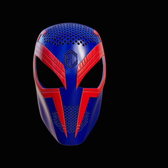 IMG_6414.png Archivo 3D Faceshell Spiderman 2099・Objeto imprimible en 3D para descargar