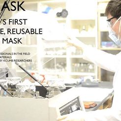 sanimask2.jpg Archivo STL gratis Sani-Mask : La primera máscara impresa en 3D completamente esterilizable del mundo・Diseño de impresión 3D para descargar