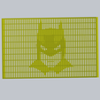 batman.png BATMAN - BAT -- Textflip Optical illusion STL