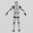 Renders0014.png Clone Trooper 501 St Battalion Star Wars Textured Rigged